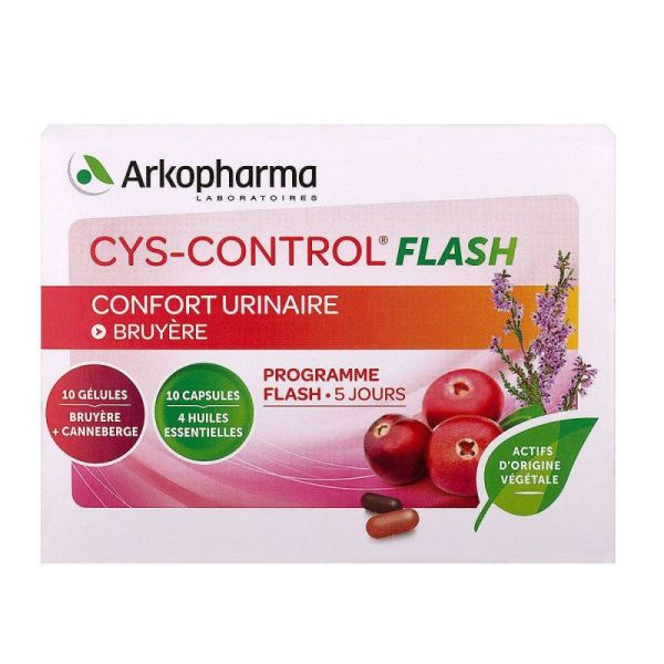 Cys Control Flash Gelules Bte/