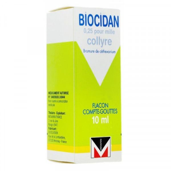 Biocidan Collyre Fl/10ml