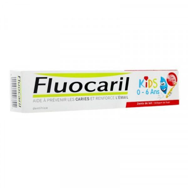 Fluocaril Kids 0/6 Gel Frais 5