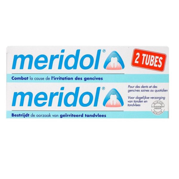 Meridol Dentifrice Lot/2