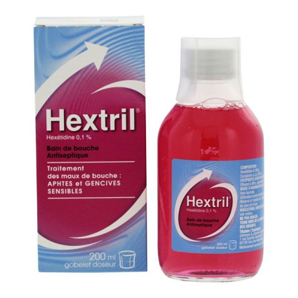 Hextril 0.1% Bain Bouche Fl/20